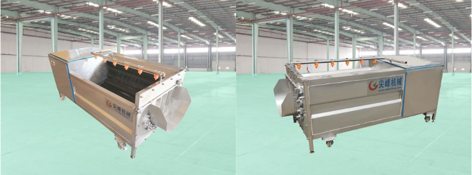 毛輥去皮清洗機