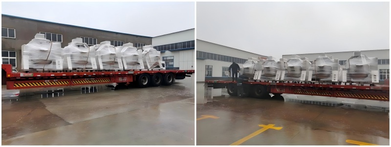 天津客戶采購電磁加熱行星攪拌炒鍋順利發(fā)貨