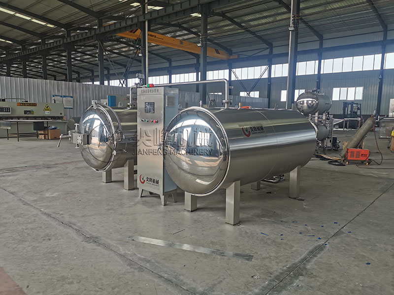 雙鍋并聯(lián)殺菌鍋